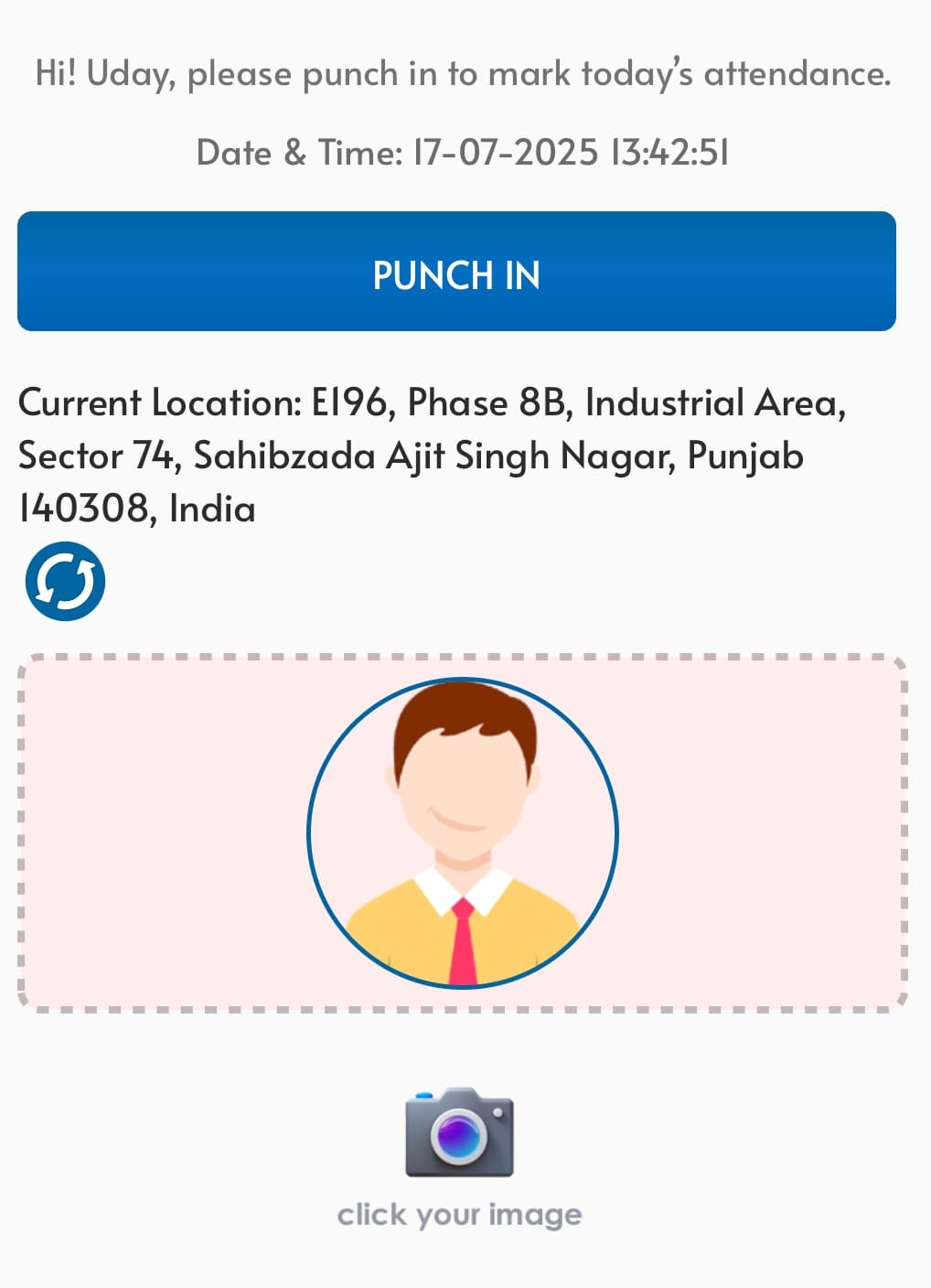 FieldRoute location dashboard view
